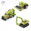 HFTOY 6 Cái / bộ Đồ Chơi Giáo Dục Hợp Kim Nhựa Kỹ Thuật Tru Xe Mô Hình Xây Dựng Xe Máy Xúc Máy Xúc Cho Trẻ Em Quà Tặng ~