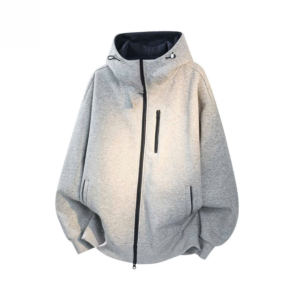 Áo Khoác NỈ UNISEX Chống Nắng Phối DÂY KÉO BASIC Có Nón FORM RỘNG CỰC ĐẸP NEWTREND HIYU 66 STORE