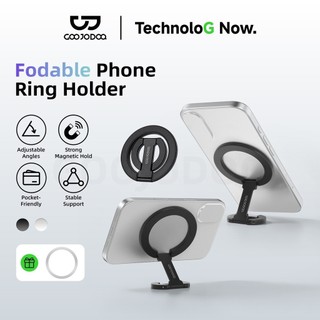 Giá đỡ điện thoại GOOJODOQ với thiết kế khóa vòng từ tính kép,điều chỉnh đa góc,nhẹ và có thể gập lạ