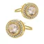 Cufflinks Nam Phong Cách Ánh Sáng, Bằng Zircon và Đá Quý, Thời Trang Cho Áo Sơ Mi