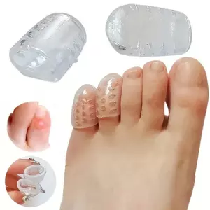 Silicone Ngón Tay Mũi Nắp Bảo Vệ Bao Tay Cái Ngô Vỉ Giảm Đau Ngón Chân Ống Bunion Chỉnh Chăm Sóc Bàn Chân
