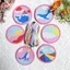 Handmade Cross Stitch Trà Coaster Với Thêu Riêng diy Placemat Coaster Thêu Tay Quà Tặng Sáng Tạo 0421