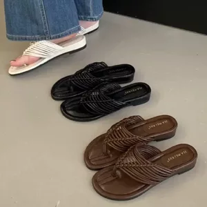 TT 2026 Set-Toe Dép Phù Hợp Với Nữ Bán Chạy Đế Mềm Thoải Mái Đi Biển Lật Thoáng Mát