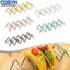 <cosyh>Durable Taco Holder Wavy Stainless Steel Design for Effortless Food Presentation