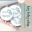 【Roshy】Lớp nền mịn màng dặm lại lớp trang điểm phấn nén lâu trôi. kiểm soát dầu