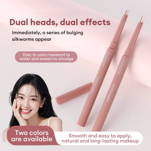 【Roshy】Bút lông tằm hai màu làm sáng mực. chống thấm nước lâu trôi viết trơn tru