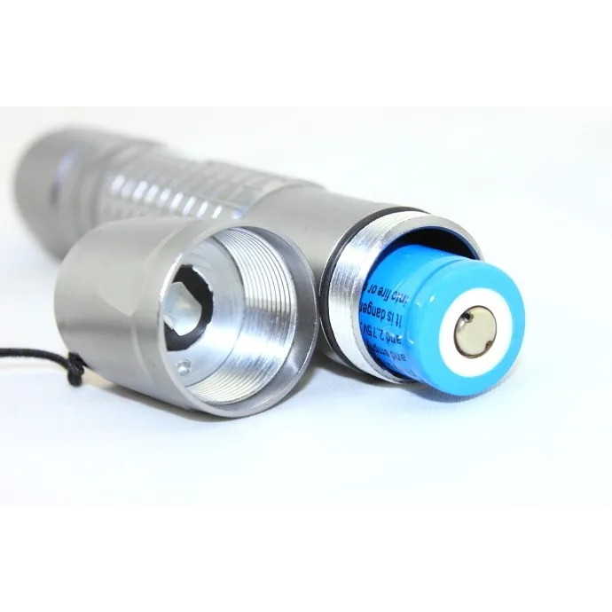 Đèn laser R18 thân Vàng tia Xanh , Bút laser cường độ cao laser