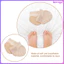 Giày Ballet Cho Bé Gái ￼￼ Đệm chân trước khiêu vũ Miếng đệm thoáng khí Nửa bảo vệ Vũ công kevga