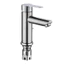 Nhà Vệ Sinh Vòi Inox 304 Lỗ Đơn Nước Chậu Rửa Lạnh Vòi Nóng Lạnh Lưu Vực Phòng Tắm Van Trộn