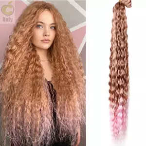 Tóc giả Roly sợi tổng hợp chịu nhiệt siêu nhẹ, dễ dàng tạo kiểu bím tóc