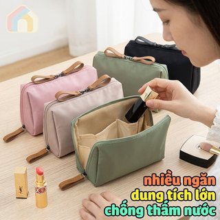 Túi trang điểm Mini du lịch chống nước Hộp đựng mỹ phẩm đa túi Dung tích lớn Di động