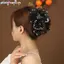 Khung Ảnh Lưới Hoa Ngọc Trai Bướm thời trang cho tóc cá mập, vuốt tóc tinh tế dành cho nữ