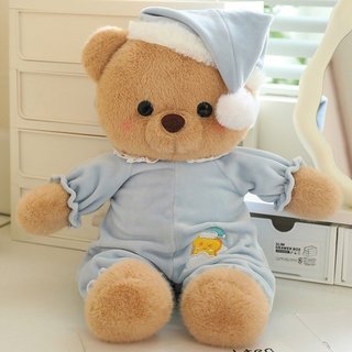 Teddy Sang Trọng Đồ Ngủ Gấu Mềm Nhồi Bông Gối Đệm Dễ Thương Quà Tặng Trang Trí Phòng Ngủ Đồ Chơi Ấm Áp