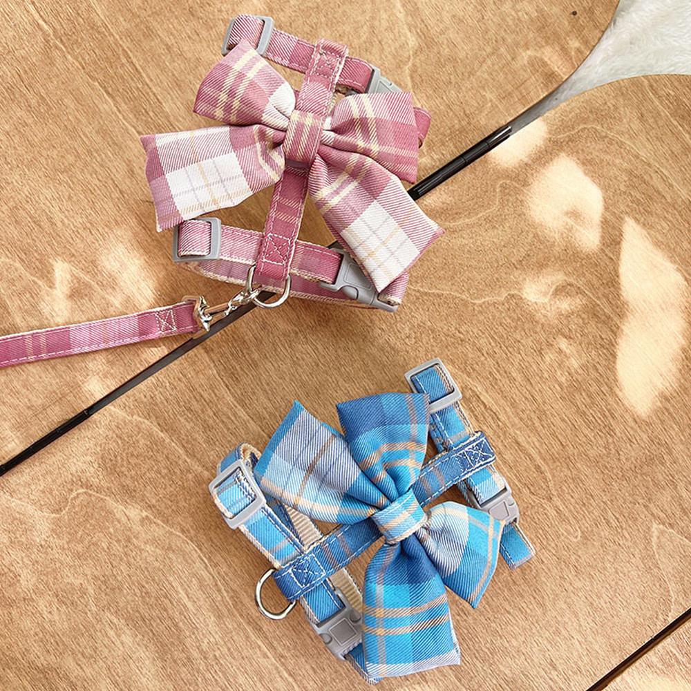 JK Preppy Phong Cách I-Back Thú Cưng Mèo Dây Xích Mèo Đi Bộ Dây Xích Mèo Con Mèo Con Đi Chơi Đột Phá Dây Xích Mèo Đặc Biệt