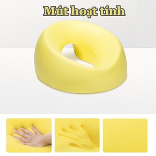 Gối Spa Mặt Ergonomic Memory Foam Thoáng Khí Có Thể Giặt Được Hỗ Trợ Cánh Tay Massage Ngủ