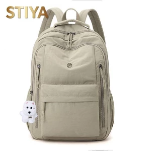 Stia Nylon Ba Lô Nữ Dung Tích Lớn Nhẹ Phù Hợp Với Học Sinh Trung Học Cơ Sở Schoolbag Du Lịch Ba Lô