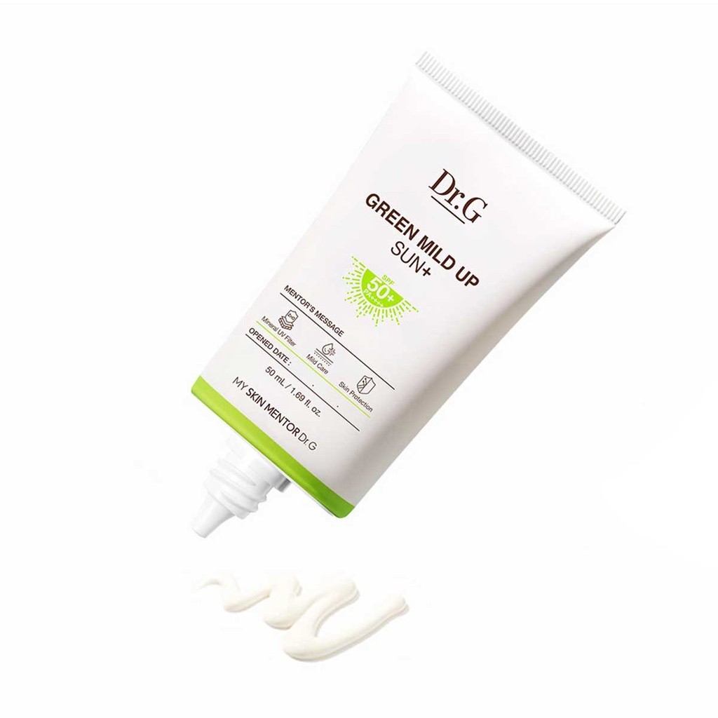Chất lượng Kem Chống Nắng Thuần Vật Lý Cho Da Nhạy Cảm Dr.green Mild Up Sun+ Spf50+pa++++ 50ml Tiêu Chuẩn