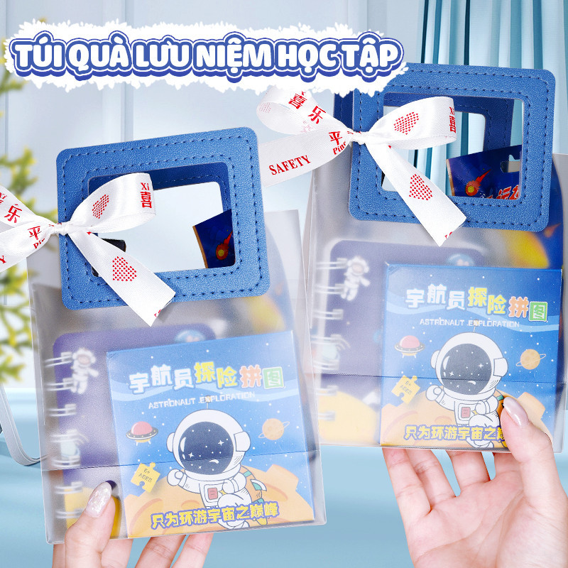 Bộ Quà Trong Suốt - Quà Tặng Hoàn Hảo Cho Dịp 1/6, Thiết Kế Cho Học Sinh Cấp 1 văn phòng phẩm dễ thương Quà Sinh Nhật