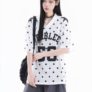 Áo thun lưới cao cấp đường phố cổ điển dành cho nam và nữ