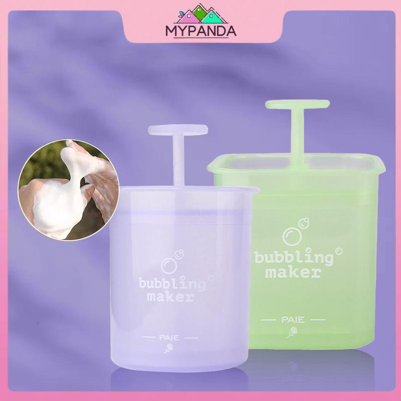 MYPANDA Dụng cụ làm sạch tạo bọt cầm tay Sữa rửa mặt Sữa tắm Dầu gội tạo bọt Thiết bị tạo bọt bong bóng.