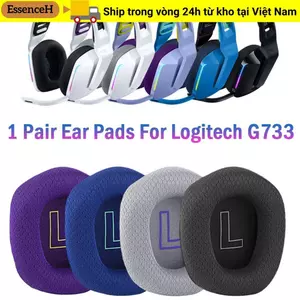 ESSENCEH 2 Chiếc Phụ Kiện Thay Thế Earpads Earmuff Sponge Đệm Cho G733