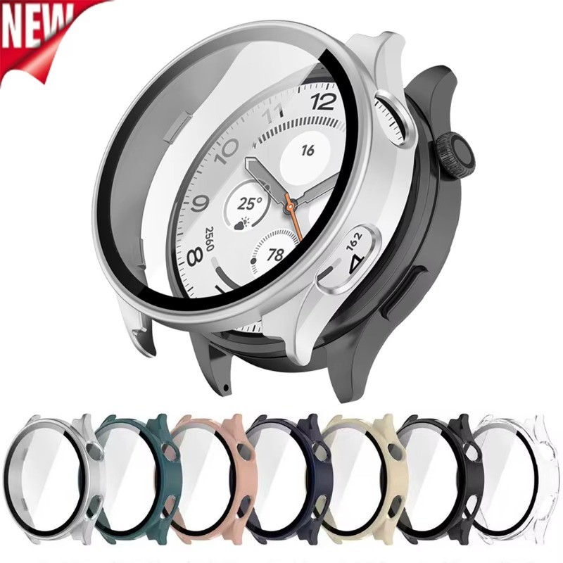 Ốp Bảo Vệ Có Màn Hình Kính Cường Lực Bảo Vệ 2 Trong 1 Cho xiaomi watch S5 Ốp Lưng Cho Mi S5 watchS5​ Phụ kiện vỏ đồng hồ