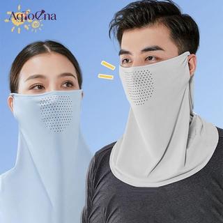 AqToCna Chống Tia UV Ngoài Trời Ne Bọc Bao Thể Thao Chống Nắng Yếm Băng Lụa Mặt nạ Che Mặt Ne Quấn Che Mặt Khăn AqToCna