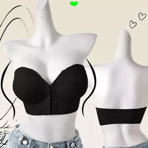 Tập hợp đồ lót vô hình dành cho nữ 8CM Khóa đôi quây khoe ngực lớn