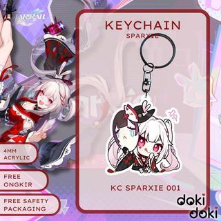 DOKIDOKI GANTUNGAN KUNCI KEYCHAIN SPARXIE HONKAI STAR RAIL - KC SPARXIE 001