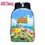 Ba lô nhẹ in theo chủ đề anime Animal Crossing dành cho trẻ em đi học và đi làm