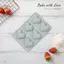 TRTR Đa Năng 3D Trái Tim Nơ Hình Khuôn Silicon Bánh Kẹo Sô Cô La Đường Thủ Công Món Tráng Miệng Làm VN