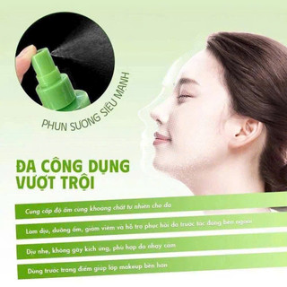 Xịt Khoáng ARUMORE Chiết Xuất Lô Hội Aloe Vera Cấp Ẩm Làm Dịu Da 200ML Sonbeauty.