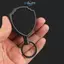 E-WOITD Đa Năng Có Thể Thu Vào Carabiner Móc Khóa ID Huy Hiệu Carabiner Giá Đỡ Có Kẹp Chìa Khóa Chống Mất Thẻ E-WOITD