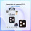 Dán Bảo Vệ Camera URR AR Original 1 tầng Cho iPhone - Kính Cường Lực Viền Hợp Kim Nhôm CNC, Chống Lóa Flash