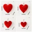 Treeling Sang Trọng Trái Tim Mặt Dây Chuyền Valentine Trang Trí Trái Tim Nhồi Bông Trang Trí Cho Đám Cưới