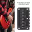 Toyuvn Đàn Guitar Hardtail Cầu Chống Xói Mòn 6 Dây Dễ Dàng Lắp Đặt Kim Loại Cố Định Bằng Ốc Vít Để Thay Thế