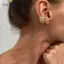 AqToCna 1 Cặp Sao Biển Sò Tai Kẹp Không Xuyên Bông Tai Cho Nữ Cô Gái Thời Trang Màu Vàng Hoa Tai Vòng Đeo Mùa Hè Đi Biển Trang Sức AqToCna