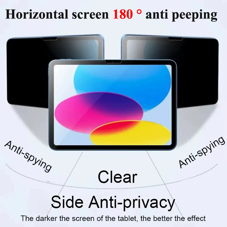 Chống Nhìn Trộm Phim Như Giấy Cho Xiaomi Redmi Pad 2 SE 9.7inch Bảo Vệ Màn Hình Riêng Tư Cho Redmi K Pad 2 7 8 Pro 12.1 Không Kính