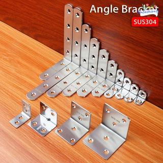 ITRUMPET 1 Cái Góc Nẹp Khớp, Màn Hình Tủ Góc Phải 90 Độ Giá Đỡ Góc Tường, Chốt Nội Thất SUS304 Thép Không Gỉ Hình Chữ L Kệ Hỗ Trợ Giá Đỡ