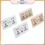 POWER Wall Power Soet Universal 5 lỗ 2.1A Cổng sạc USB kép Soet.