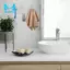 9 Miếng Acrylic Tự Dính Dao Cạo Giá Đỡ Móc Tắm Cho Phòng Tắm Nhà Bếp Tổ Chức Dao Cạo Cắm Khăn (Trong Suốt)