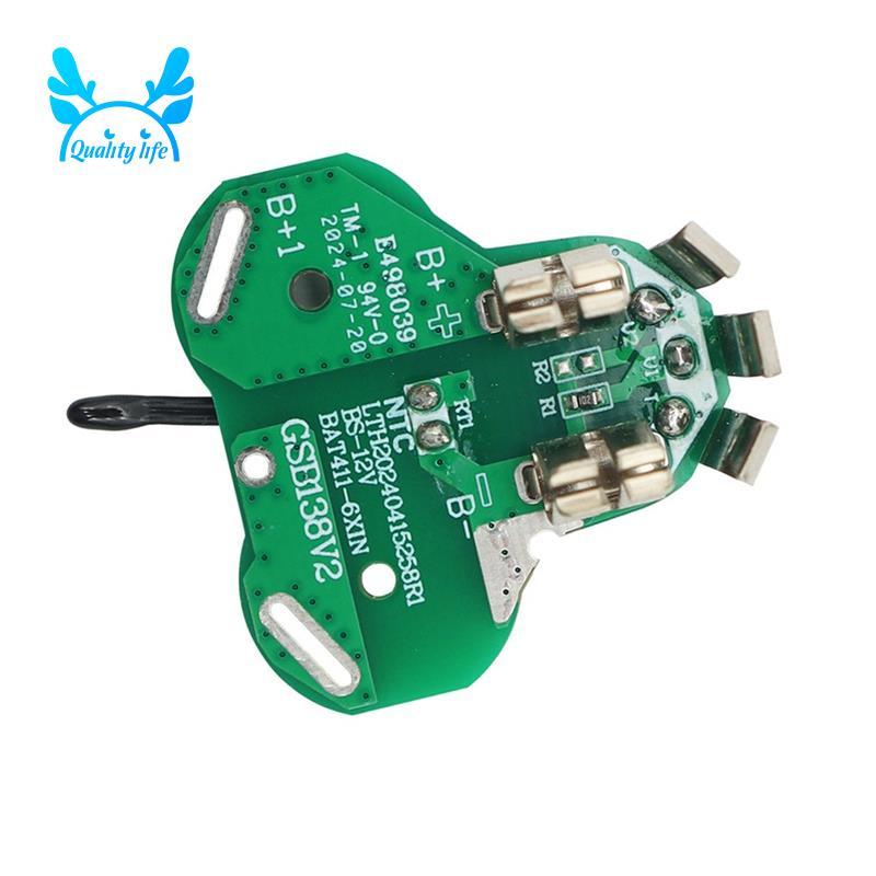 Bảng mạch bảo vệ sạc pin Li-Ion BAT411 cho pin 10.8V 12V Dụng cụ điện không dây