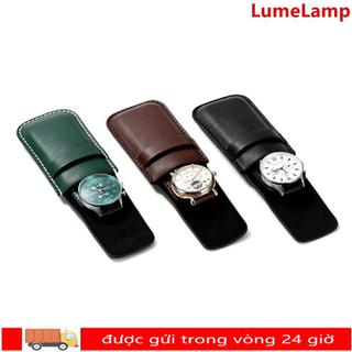 Túi đựng đồng hồ LUMELAMP, Phụ kiện đồng hồ chống bụi lật, Túi quà tặng bằng da PU Trang sức Đồng hồ lưu trữ Túi lưu trữ đồng hồ