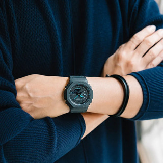 Đồng Hồ Nam Dây Nhựa Casio G-Shock GA-2100-1A2DR Lõi Carbon - Chống Nước 200m | GA-2100-1A2