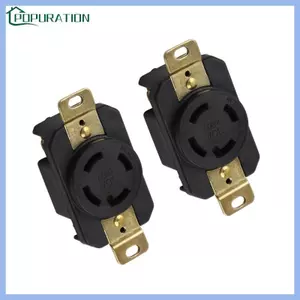 POP 2 480 Điện Áp 30Amp Máy Phát Điện Xoắn Khóa Receptacle Với Vỏ Nhựa Máy Cắt Kim Loại Cho Mục Đích Thương Mại