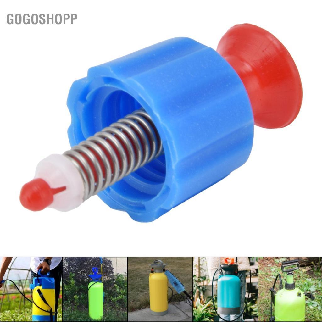 Gogoshopp Van giảm áp Giải phóng áp suất An toàn chống cháy nổ Thân thiện với môi trường cho sân vườn Máy phun cỏ ba lô 3L/5L/8L (Màu đen)