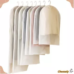 Váy cưới CHEESELY Bảo vệ quần áo, Vỏ chống bụi có thể tái sử dụng, Vỏ quần áo đa năng chống mài mòn bền bỉ Hộ gia đình