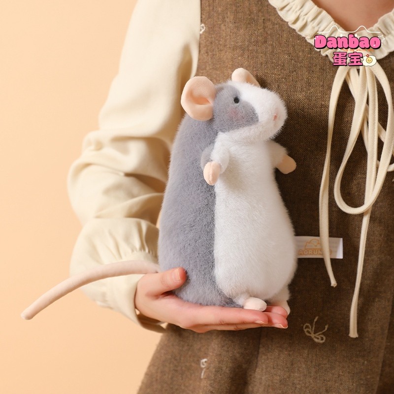 [DANBAO] Dazy Mô Phỏng Nhánh Hoa Chuột Đồ Chơi Sang Trọng Búp Bê Chuột Dễ Thương Đạo Cụ Ngộ nghĩnh Chất Liệu Quà Tặng Mềm Cho Bé Gái Quà Tặng Sinh Nhật DANBAO Đồ Chơi
