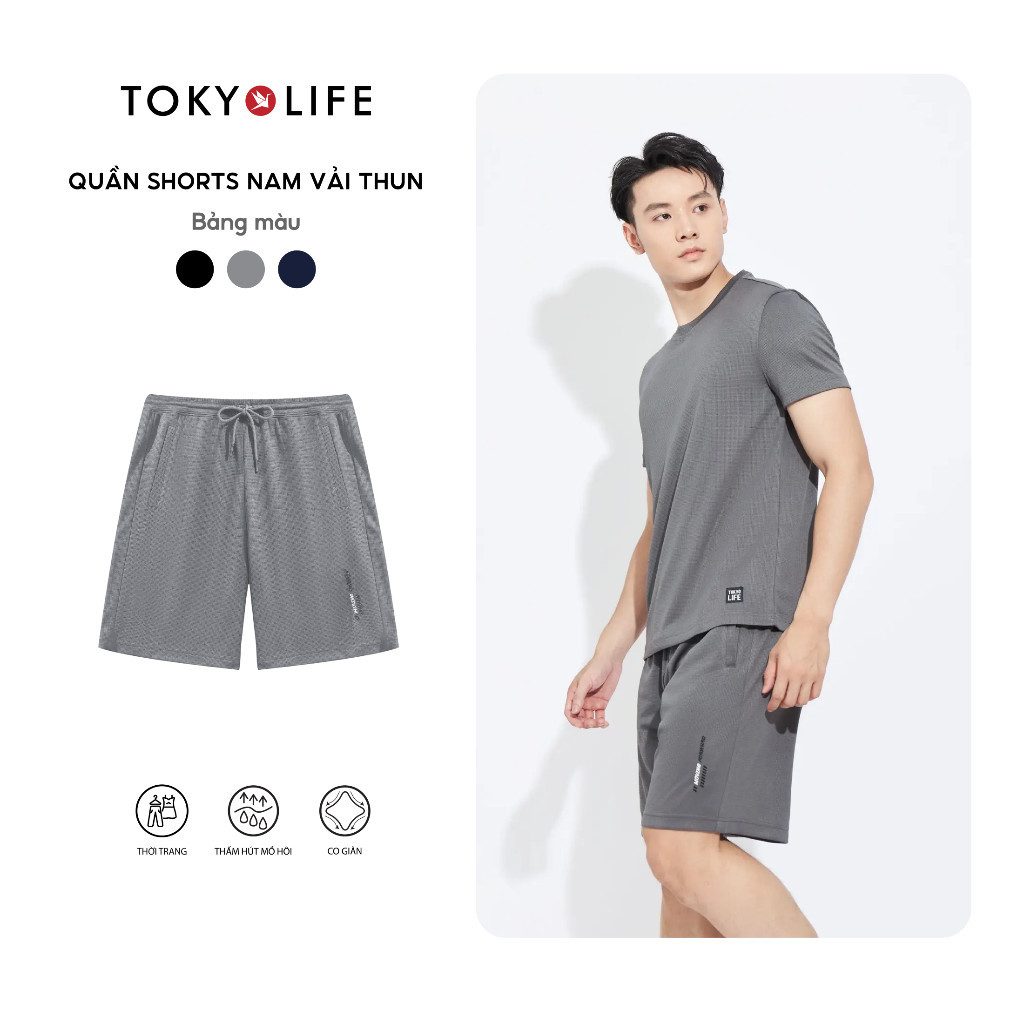 Quần Short Nam Thể Thao Thoáng Khí 40000438 C7SHP901P- TOKYOLIFE