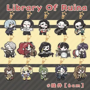 ✨Sản phẩm mới✨LibraryOfRuina Tàn Tích Thư Viện OfRuina Brain Company Mặt Trăng Kế Hoạch Hàng Hóa Acrylic Mặt Dây Chuyền Bộ Sưu Tập✨Sự kiện✨